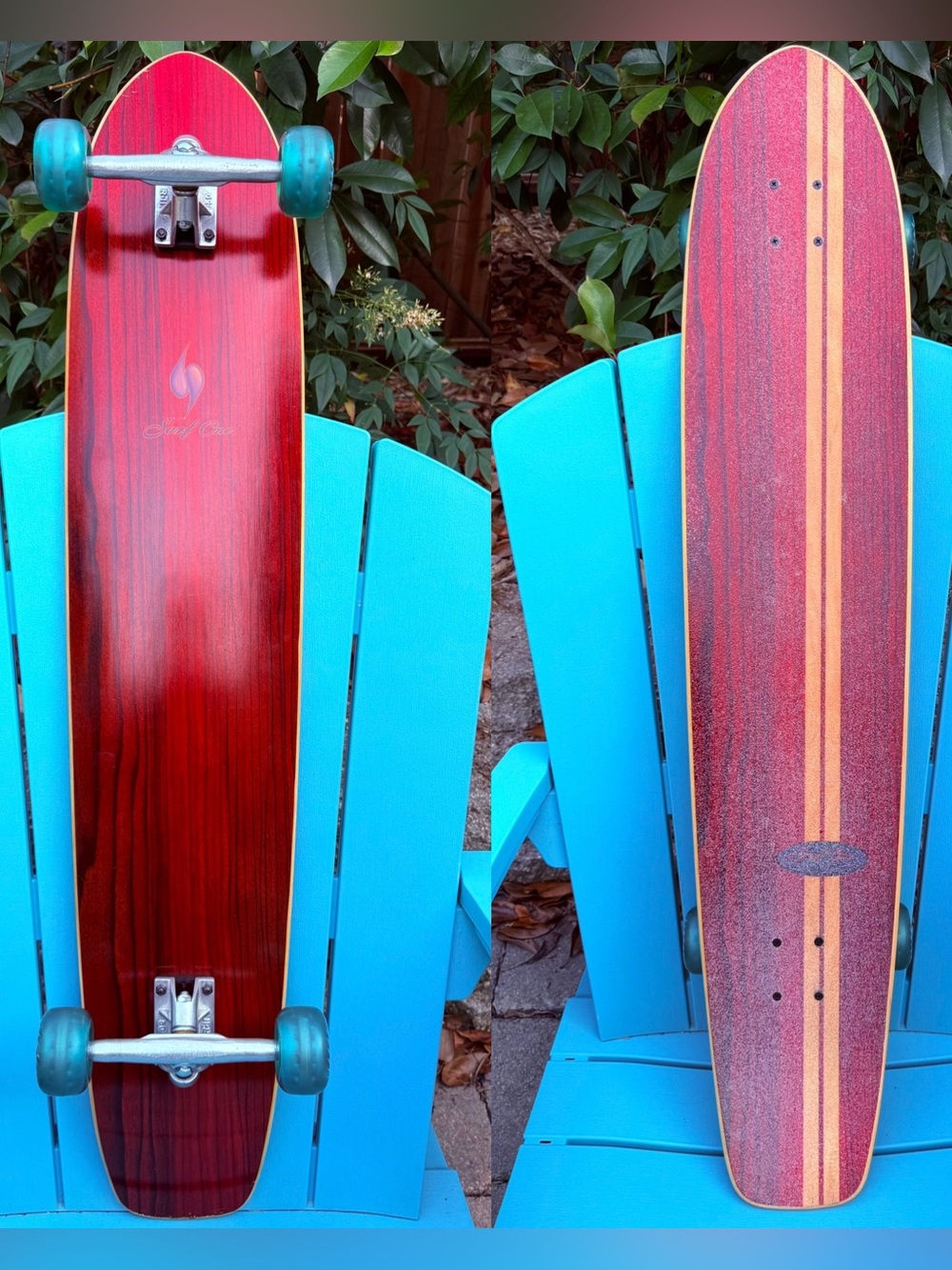 Surf One/Powell Peralta Robert August 43.5” Complete Longboard Skateboard (2002)